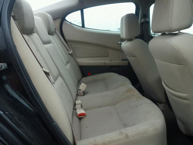 2G2WP522441354622 - 2004 PONTIAC GRAND PRIX BLACK photo 6