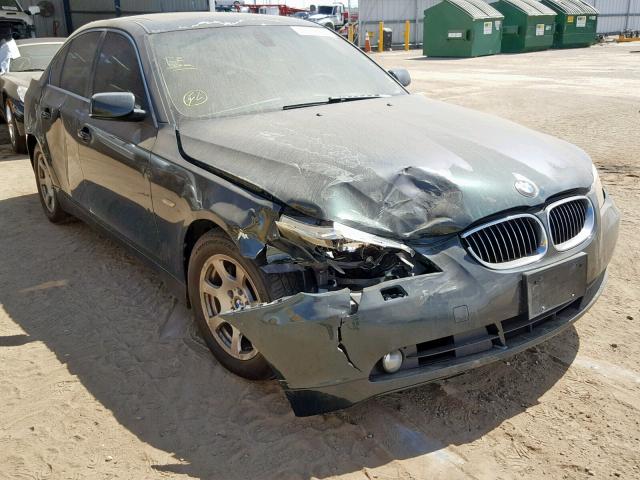 WBANA53544B851801 - 2004 BMW 525 I GREEN photo 1