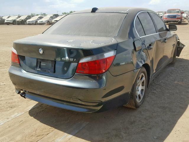 WBANA53544B851801 - 2004 BMW 525 I GREEN photo 4