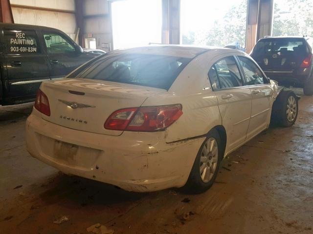 1C3LC46J58N208311 - 2008 CHRYSLER SEBRING LX WHITE photo 4