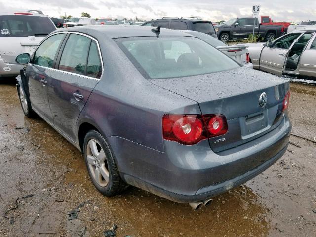 3VWRZ71K29M140810 - 2009 VOLKSWAGEN JETTA SE GRAY photo 3