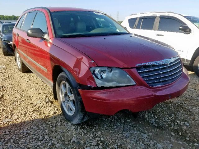 2C4GF48495R584262 - 2005 CHRYSLER PACIFICA RED photo 1