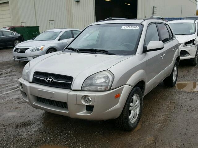 KM8JM72D96U365811 - 2006 HYUNDAI TUCSON GL SILVER photo 2