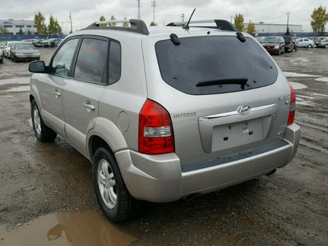 KM8JM72D96U365811 - 2006 HYUNDAI TUCSON GL SILVER photo 3