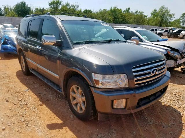 5N3AA08C54N803740 - 2004 INFINITI QX56 GRAY photo 1