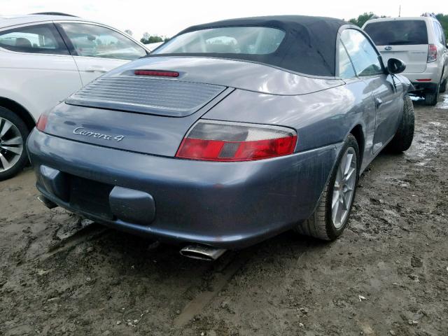 WP0CA29932S654733 - 2002 PORSCHE 911 CARRER GRAY photo 4