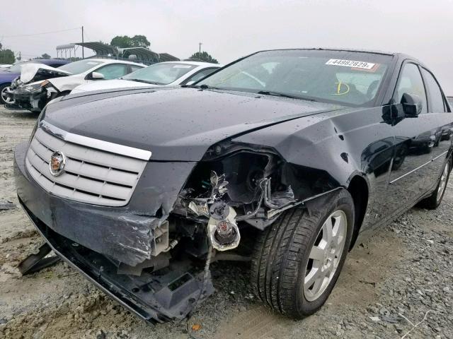 1G6DP577570112142 - 2007 CADILLAC CTS HI FEA BLACK photo 9