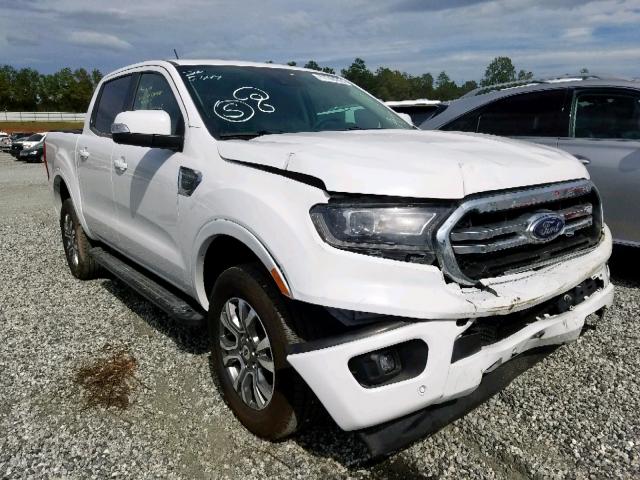 1FTER4EH0KLA36435 - 2019 FORD RANGER SUP WHITE photo 1