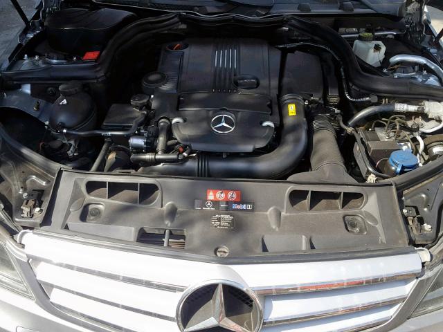 WDDGF4HB8CR215920 - 2012 MERCEDES-BENZ C 250 GRAY photo 7