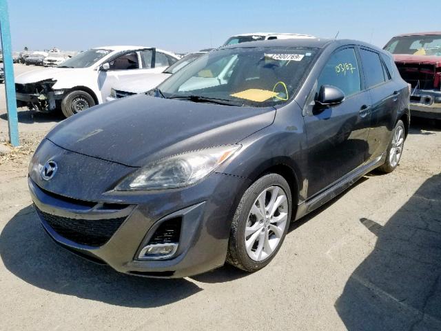 JM1BL1H68A1224059 - 2010 MAZDA 3 S CHARCOAL photo 2