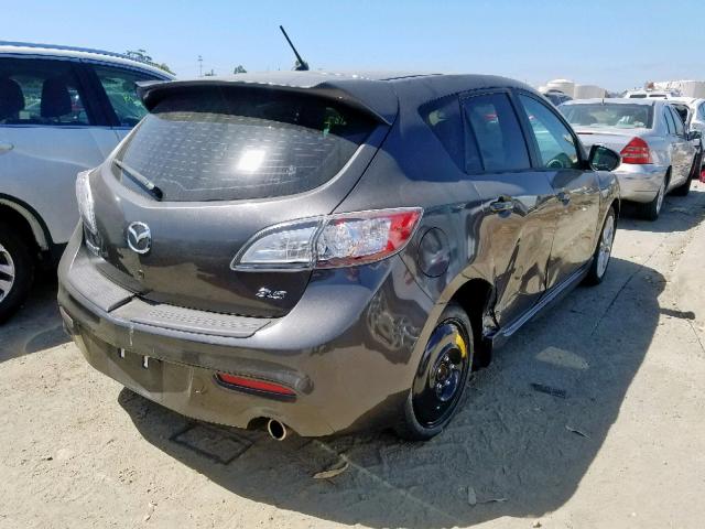 JM1BL1H68A1224059 - 2010 MAZDA 3 S CHARCOAL photo 4