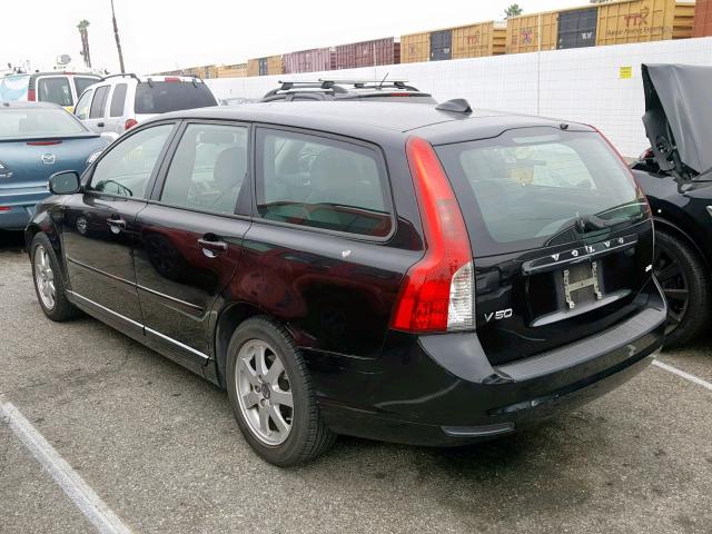 YV1MW390192496460 - 2009 VOLVO V50 2.4I BLACK photo 3