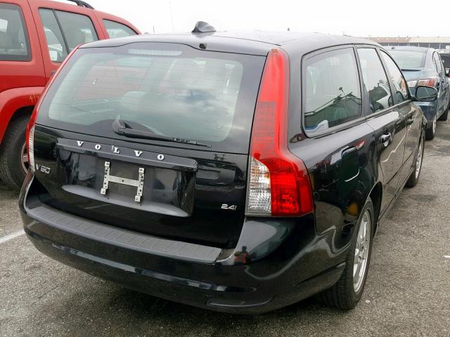 YV1MW390192496460 - 2009 VOLVO V50 2.4I BLACK photo 4