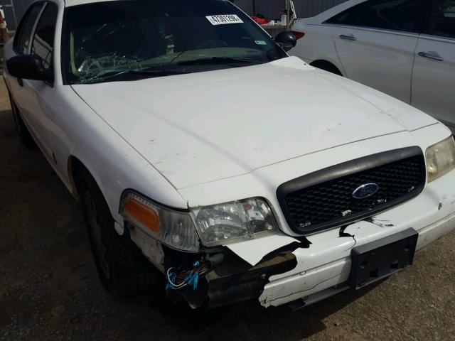 2FAHP71V39X110434 - 2009 FORD CROWN VICT WHITE photo 9