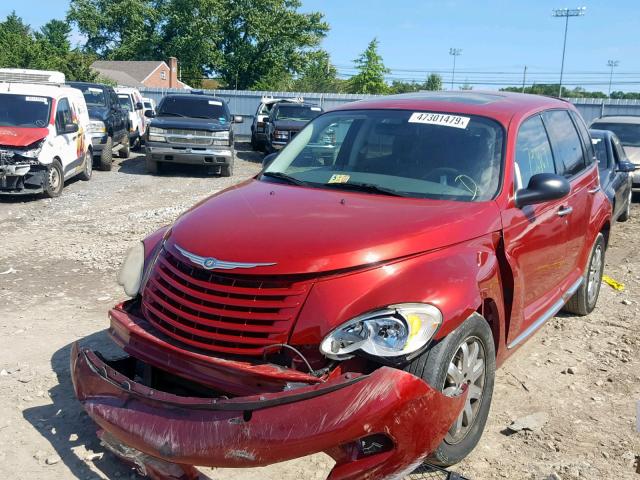 3A8FY68B97T619469 - 2007 CHRYSLER PT CRUISER RED photo 2