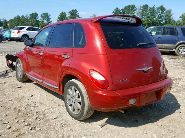 3A8FY68B97T619469 - 2007 CHRYSLER PT CRUISER RED photo 3