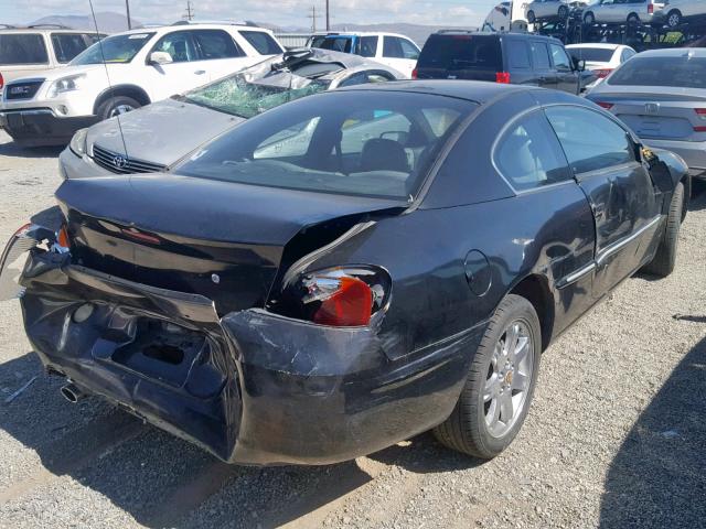 4C3AG52H62E043055 - 2002 CHRYSLER SEBRING LX BLACK photo 4