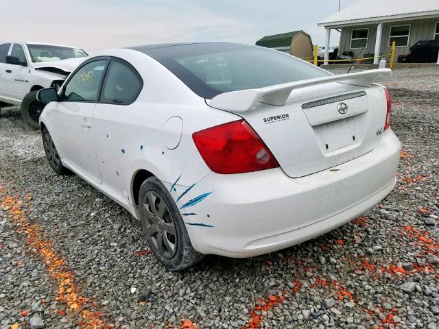 JTKDE177470204329 - 2007 TOYOTA SCION TC თეთრი ფოტო 3