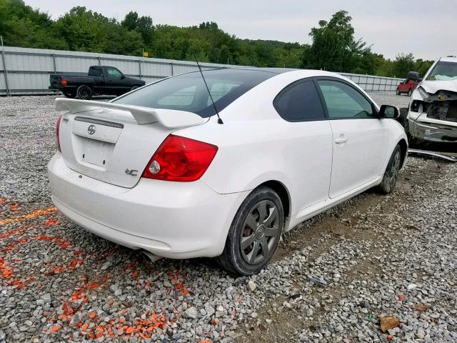 JTKDE177470204329 - 2007 TOYOTA SCION TC თეთრი ფოტო 4
