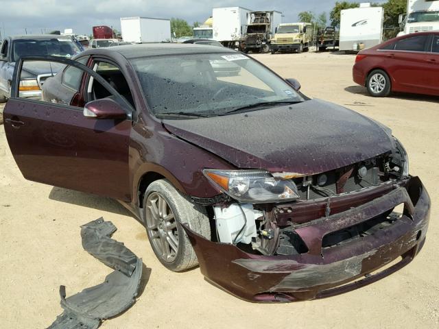 JTKDE177150055312 - 2005 TOYOTA SCION TC 栗色 照片 1