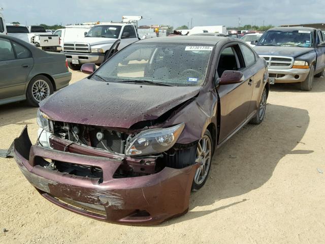 JTKDE177150055312 - 2005 TOYOTA SCION TC 栗色 照片 2
