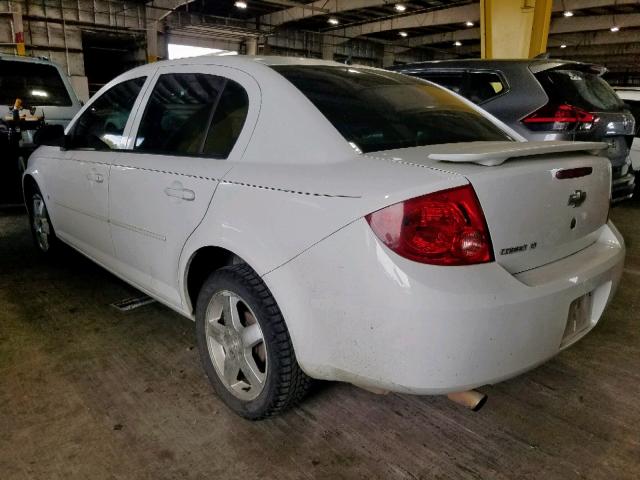 1G1AL58F187210247 - 2008 CHEVROLET COBALT LT WHITE photo 3