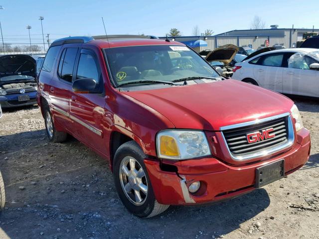 1GKET12P346141956 - 2004 GMC ENVOY XUV RED photo 9