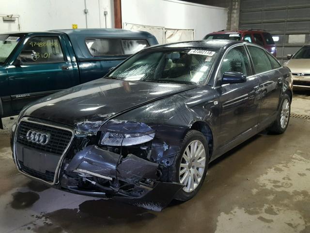 WAUDH74F26N126399 - 2006 AUDI A6 3.2 QUA CHARCOAL photo 2