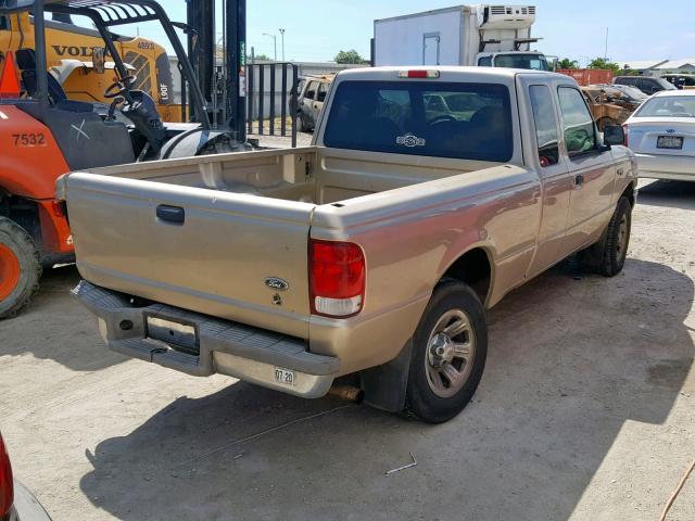 1FTYR14VXYPB89828 - 2000 FORD RANGER SUP GOLD photo 4