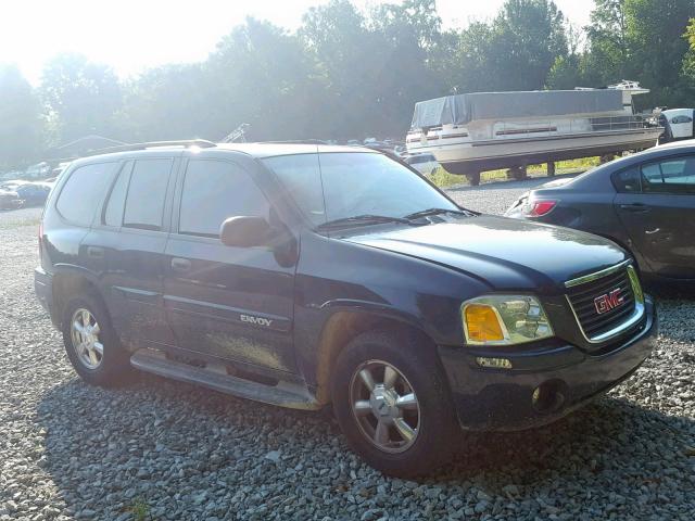 1GKDT13S742109789 - 2004 GMC ENVOY BLACK photo 1