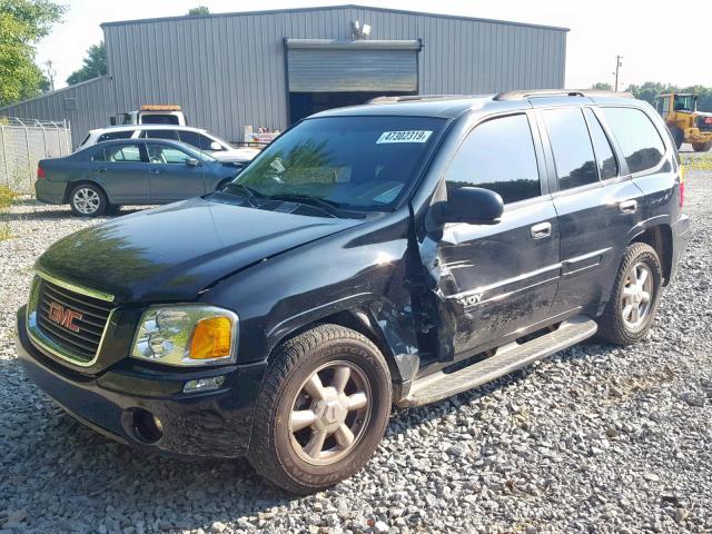 1GKDT13S742109789 - 2004 GMC ENVOY BLACK photo 2