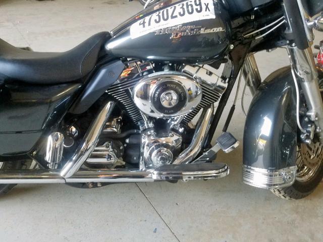 1HD1KBW126Y659006 - 2006 HARLEY-DAVIDSON FLHXI BLACK photo 9