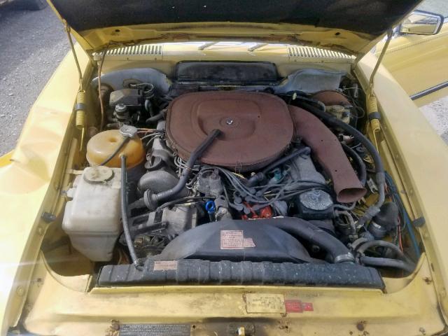 10704412048578 - 1978 MERCEDES-BENZ 450 SL YELLOW photo 7