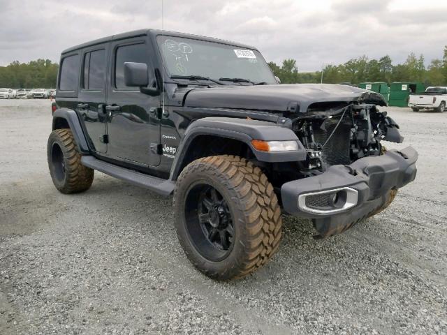 1C4HJXEN3JW325737 - 2018 JEEP WRANGLER U 黑色 照片 1