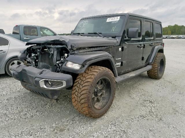 1C4HJXEN3JW325737 - 2018 JEEP WRANGLER U 黑色 照片 2
