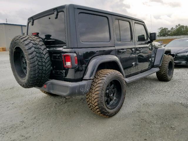 1C4HJXEN3JW325737 - 2018 JEEP WRANGLER U 黑色 照片 4