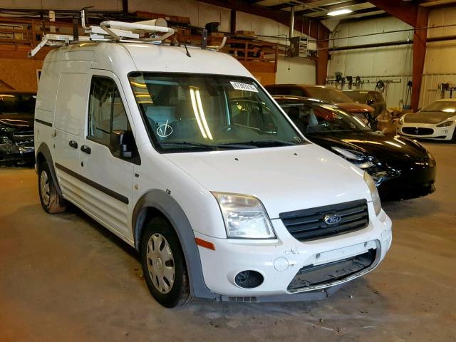 NM0LS7BN5DT141544 - 2013 FORD TRANSIT CO WHITE photo 1