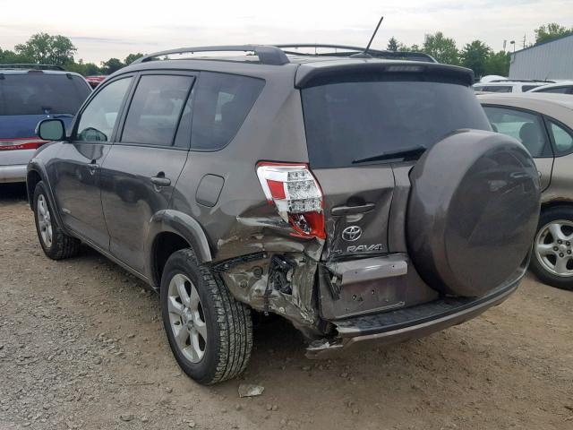 2T3BF31V89W003532 - 2009 TOYOTA RAV4 LIMIT BROWN photo 3