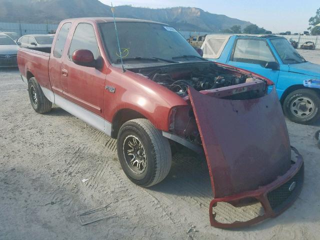 1FTZX17291NA69838 - 2001 FORD F150 RED photo 1