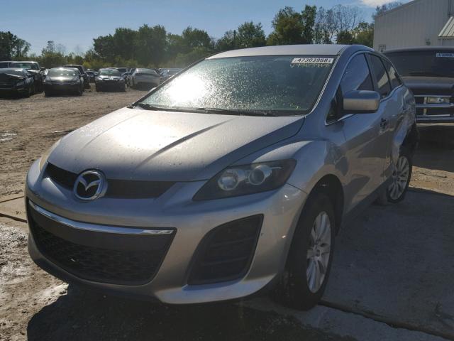 JM3ER2B51B0353230 - 2011 MAZDA CX-7 GRAY photo 2