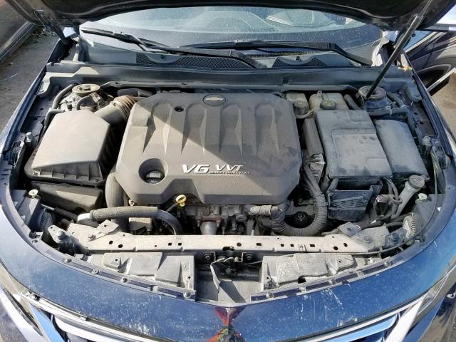 2G1145S33G9125161 - 2016 CHEVROLET IMPALA LTZ BLUE photo 7