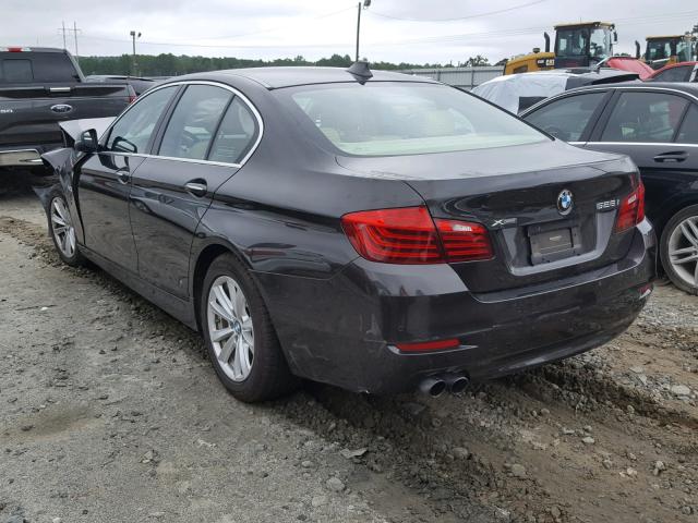 WBA5A7C53ED616243 - 2014 BMW 528 XI GRAY photo 3