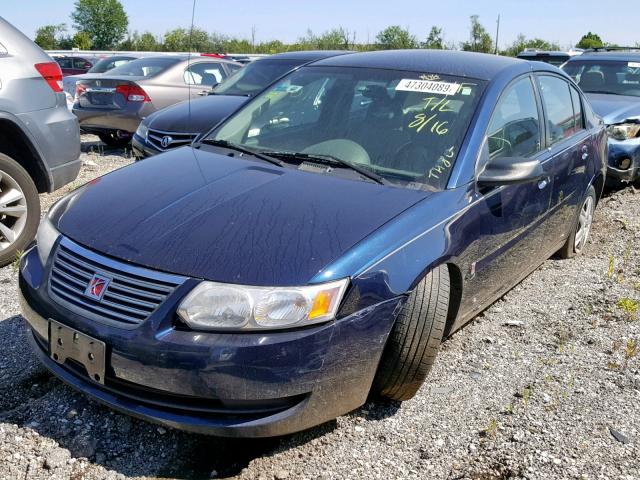 1G8AJ55F57Z123966 - 2007 SATURN ION LEVEL BLUE photo 2