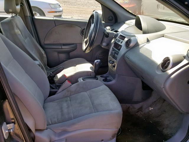 1G8AJ55F57Z123966 - 2007 SATURN ION LEVEL BLUE photo 5