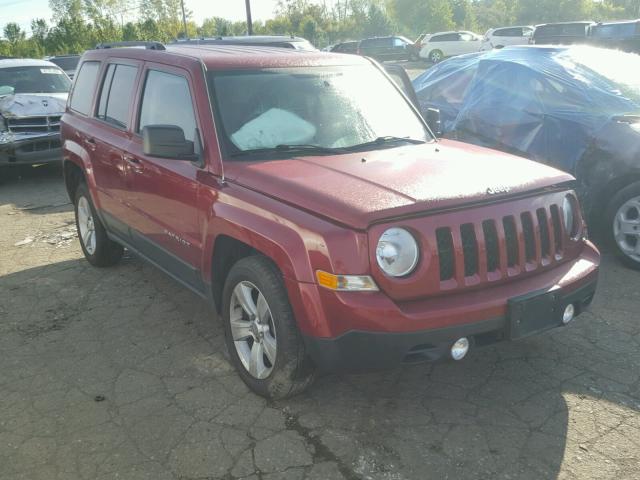 1C4NJRFBXED726884 - 2014 JEEP PATRIOT LA RED photo 1