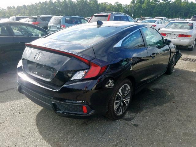 2HGFC3B72GH358155 - 2016 HONDA CIVIC EXL Սև լուսանկար 4