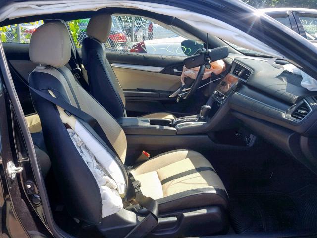 2HGFC3B72GH358155 - 2016 HONDA CIVIC EXL Սև լուսանկար 5