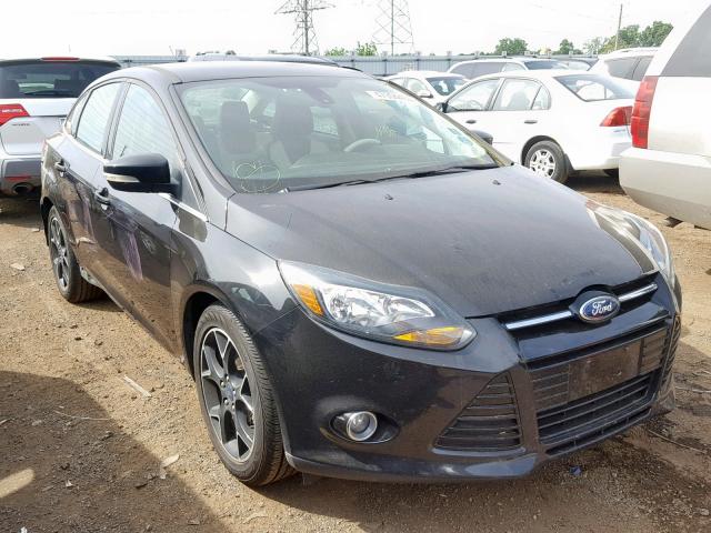 1FAHP3J27CL480255 - 2012 FORD FOCUS TITA BLACK photo 1