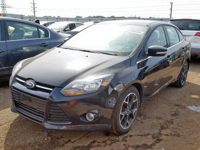 1FAHP3J27CL480255 - 2012 FORD FOCUS TITA BLACK photo 2