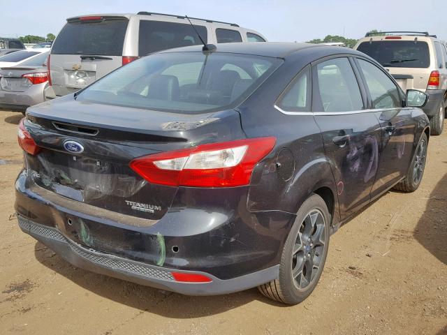 1FAHP3J27CL480255 - 2012 FORD FOCUS TITA BLACK photo 4